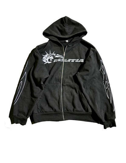 14oz Max heavyweight La Apperal liberty zipup